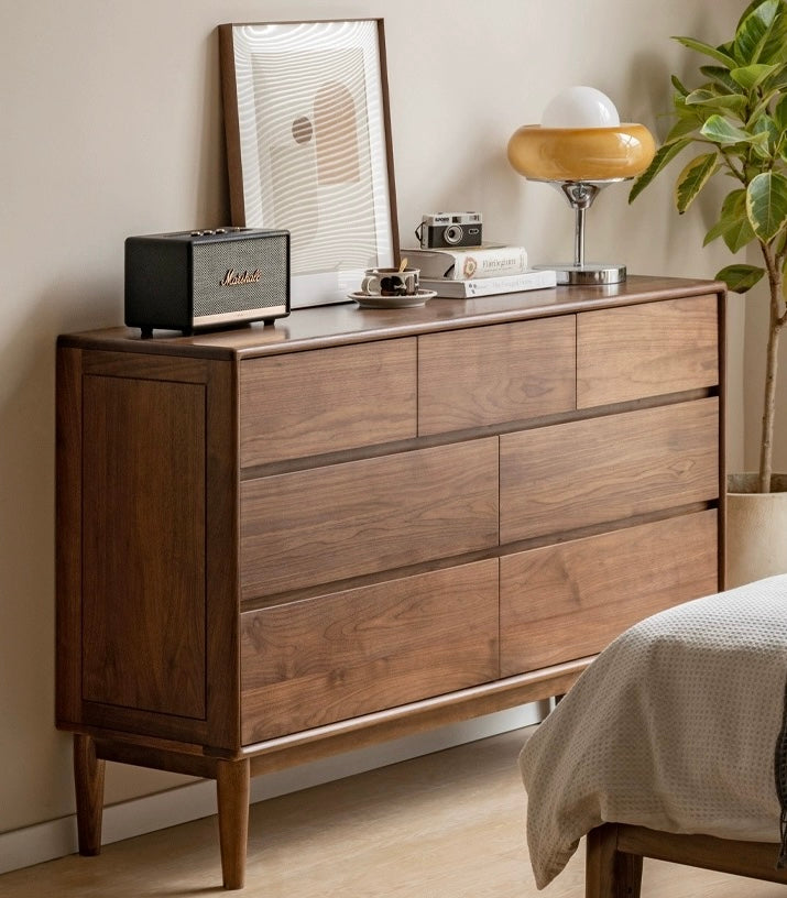 Kaido 7-Drawer Dresser in Walnut