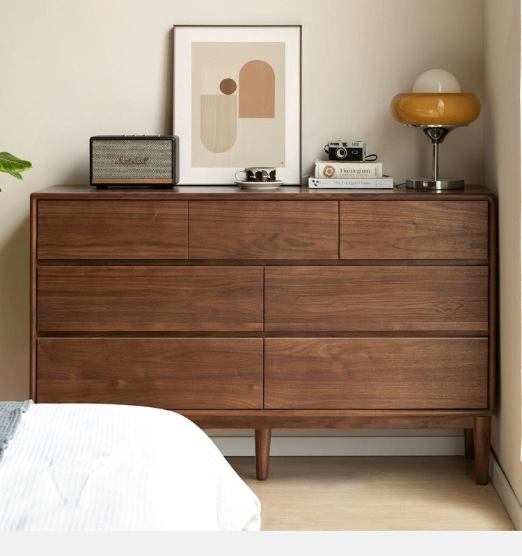 Kaido 7-Drawer Dresser in Walnut