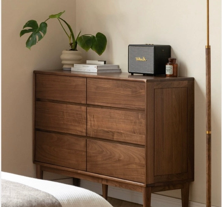 Kaido 7-Drawer Dresser in Walnut