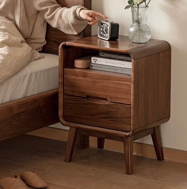 Kaido Nightstand in Walnut